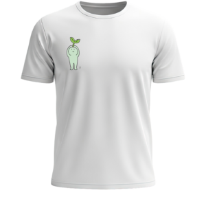 camiseta ecológica blanca